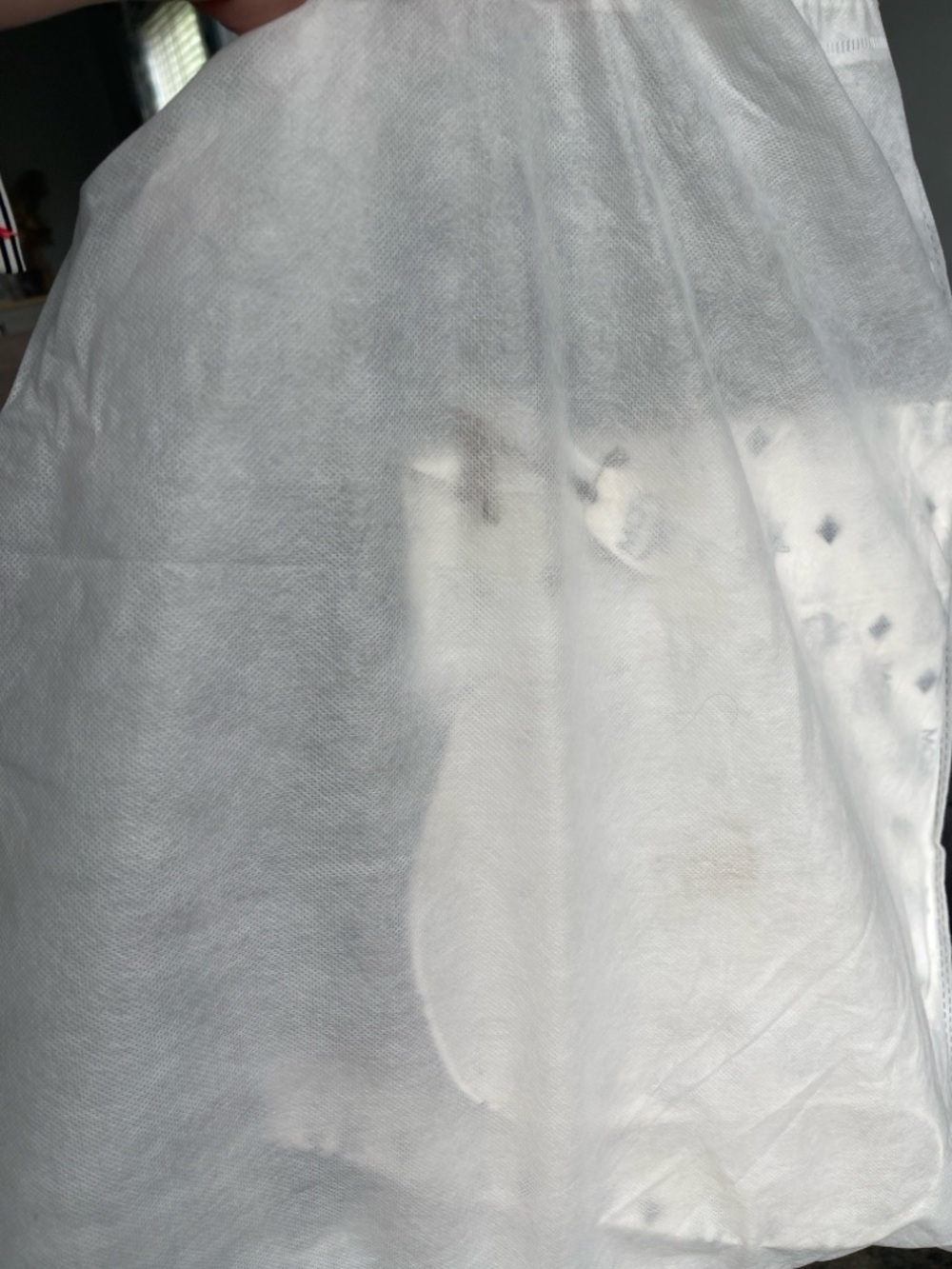 MCM Ivory and Ebony Tote Bag - Picture 12 of 12